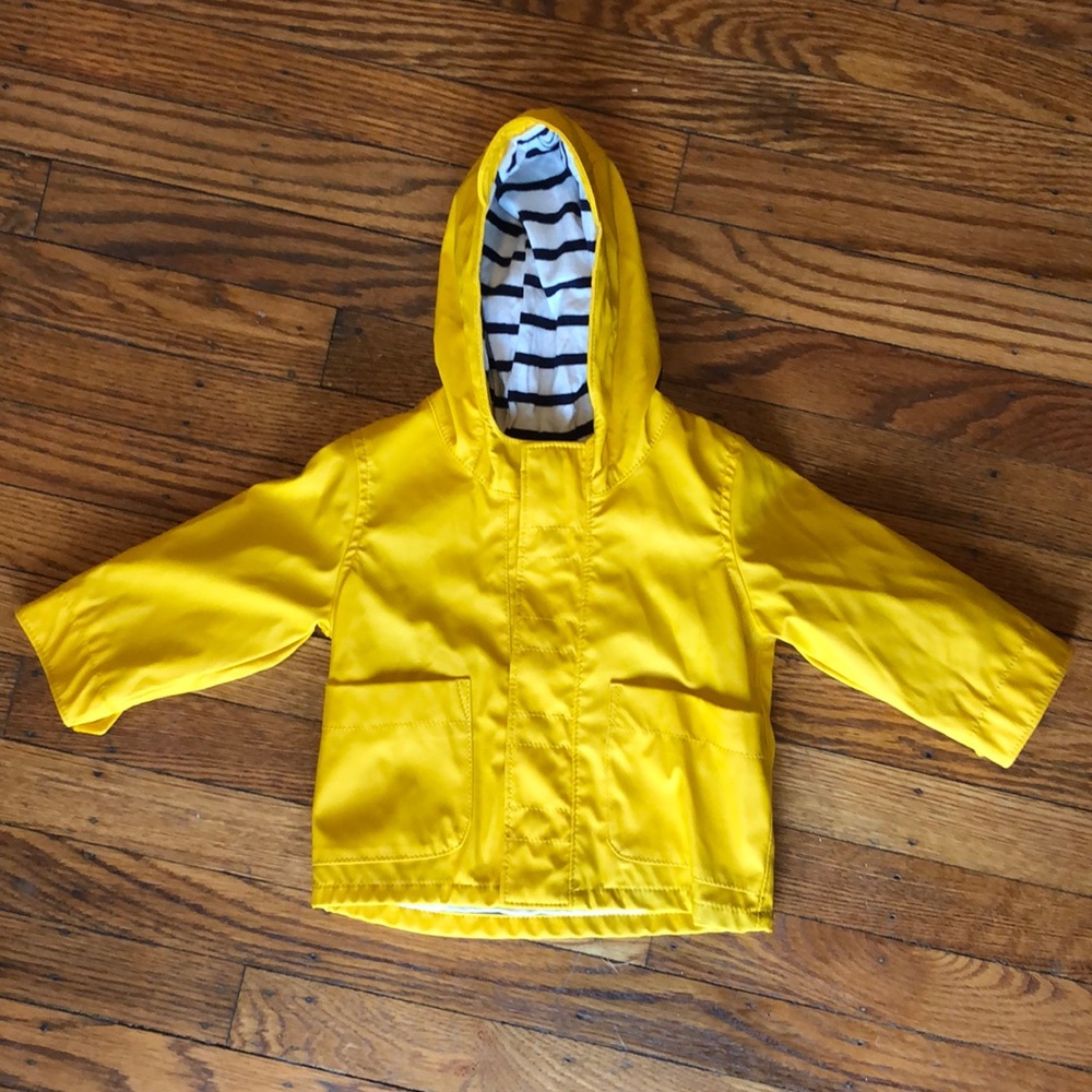 Baby Gap Yellow Rain Coat